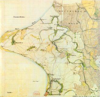 Karte von 1824/25